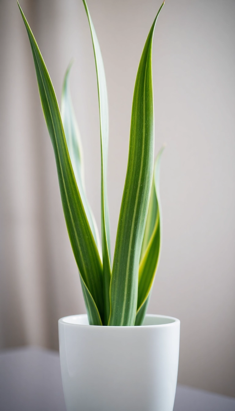 12 Amazing Low-Light Indoor Plants That Will Thrive in Your Darkest Rooms (You Won't Believe #5!) - 1. Snake Plant (Sansevieria)