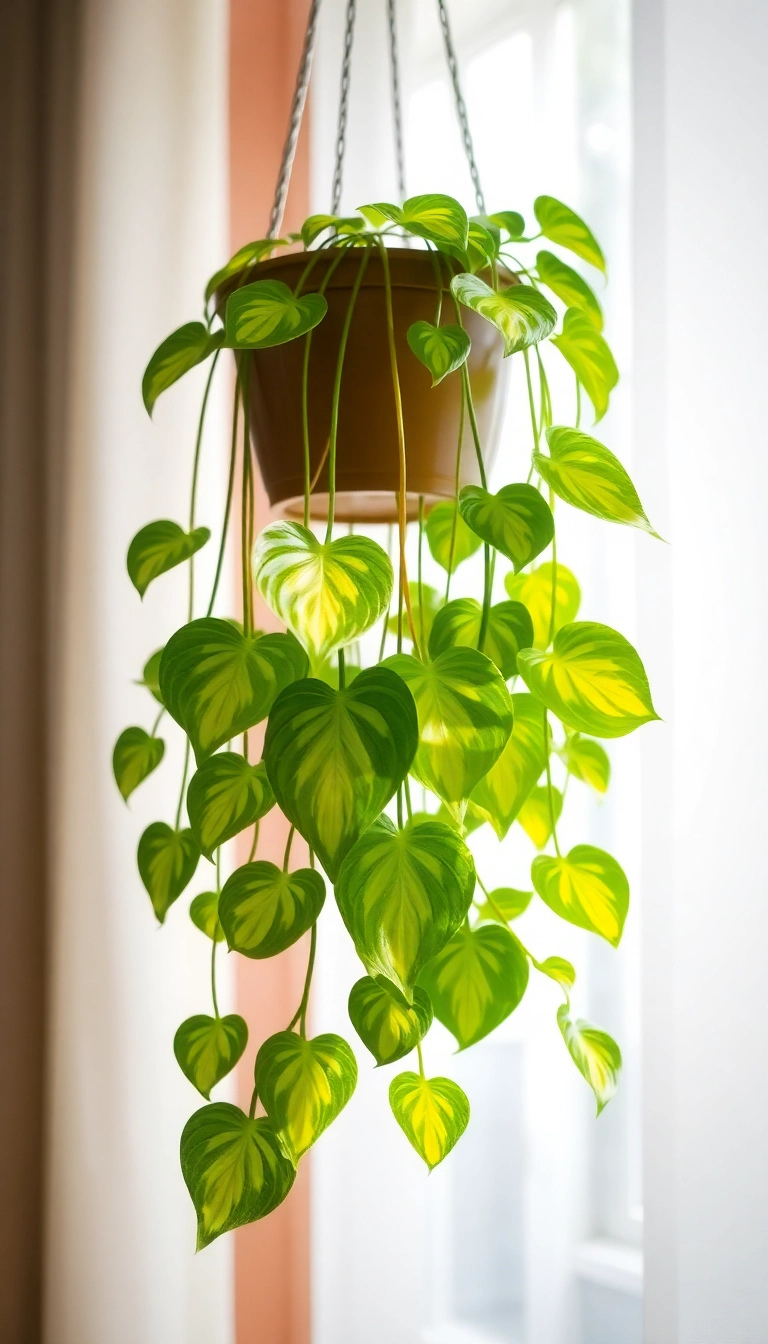 12 Amazing Low-Light Indoor Plants That Will Thrive in Your Darkest Rooms (You Won't Believe #5!) - 3. Pothos (Epipremnum aureum)