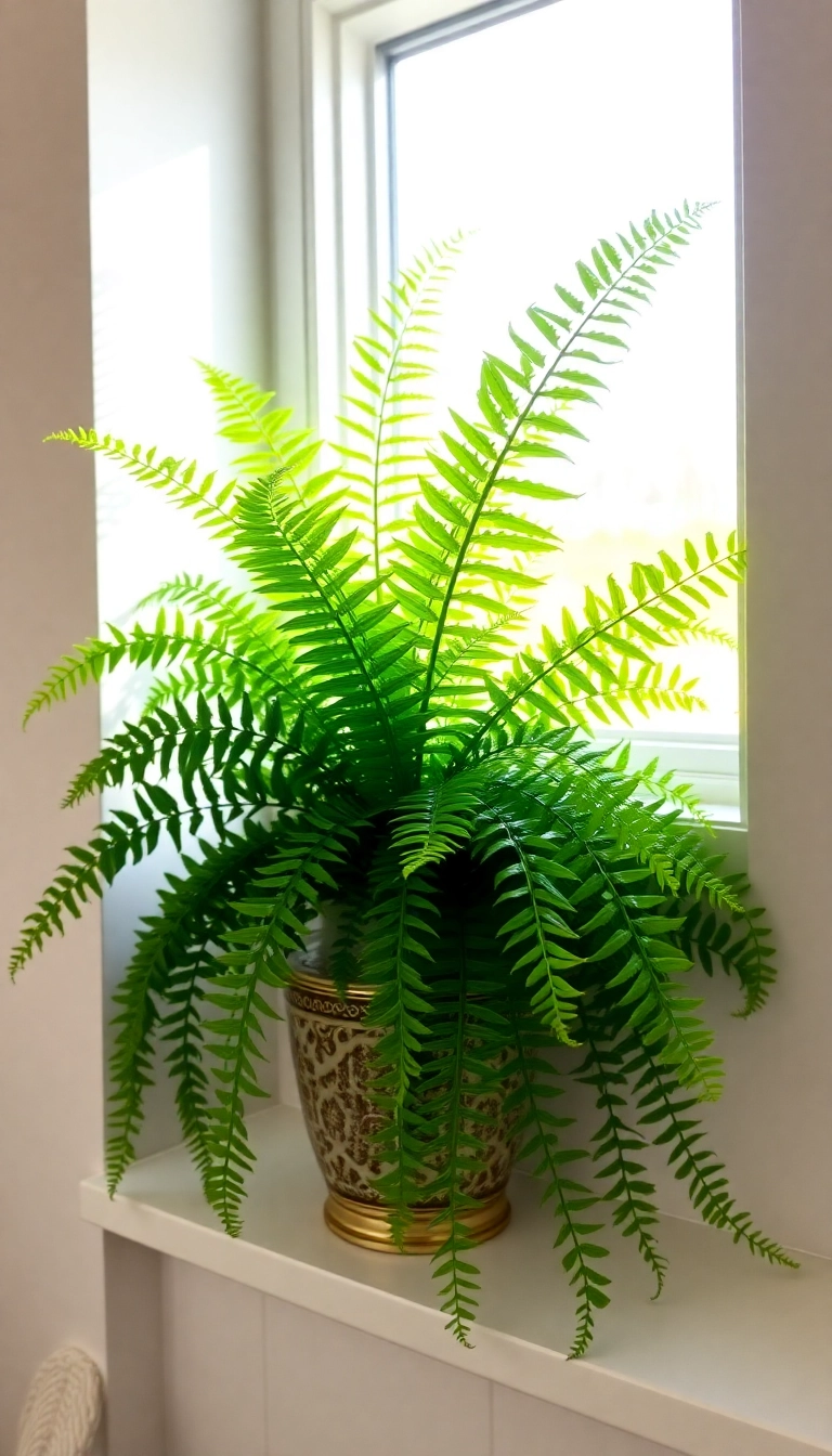 12 Amazing Low-Light Indoor Plants That Will Thrive in Your Darkest Rooms (You Won't Believe #5!) - 9. Boston Fern (Nephrolepis exaltata)