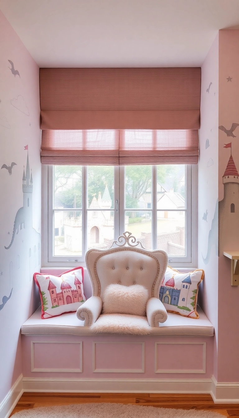 13 Whimsical Kids' Window Nook Ideas That'll Spark Their Imagination! - Fantasy Castle Corner