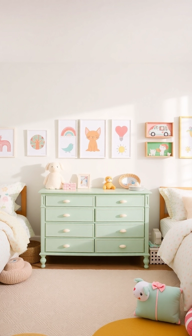 14 Colorful Dresser Ideas That Prove Bold Colors Can Transform Your Home! - 4. Playful Mint Green