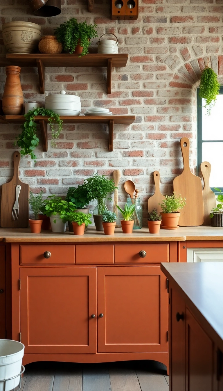 14 Colorful Dresser Ideas That Prove Bold Colors Can Transform Your Home! - 6. Earthy Terracotta