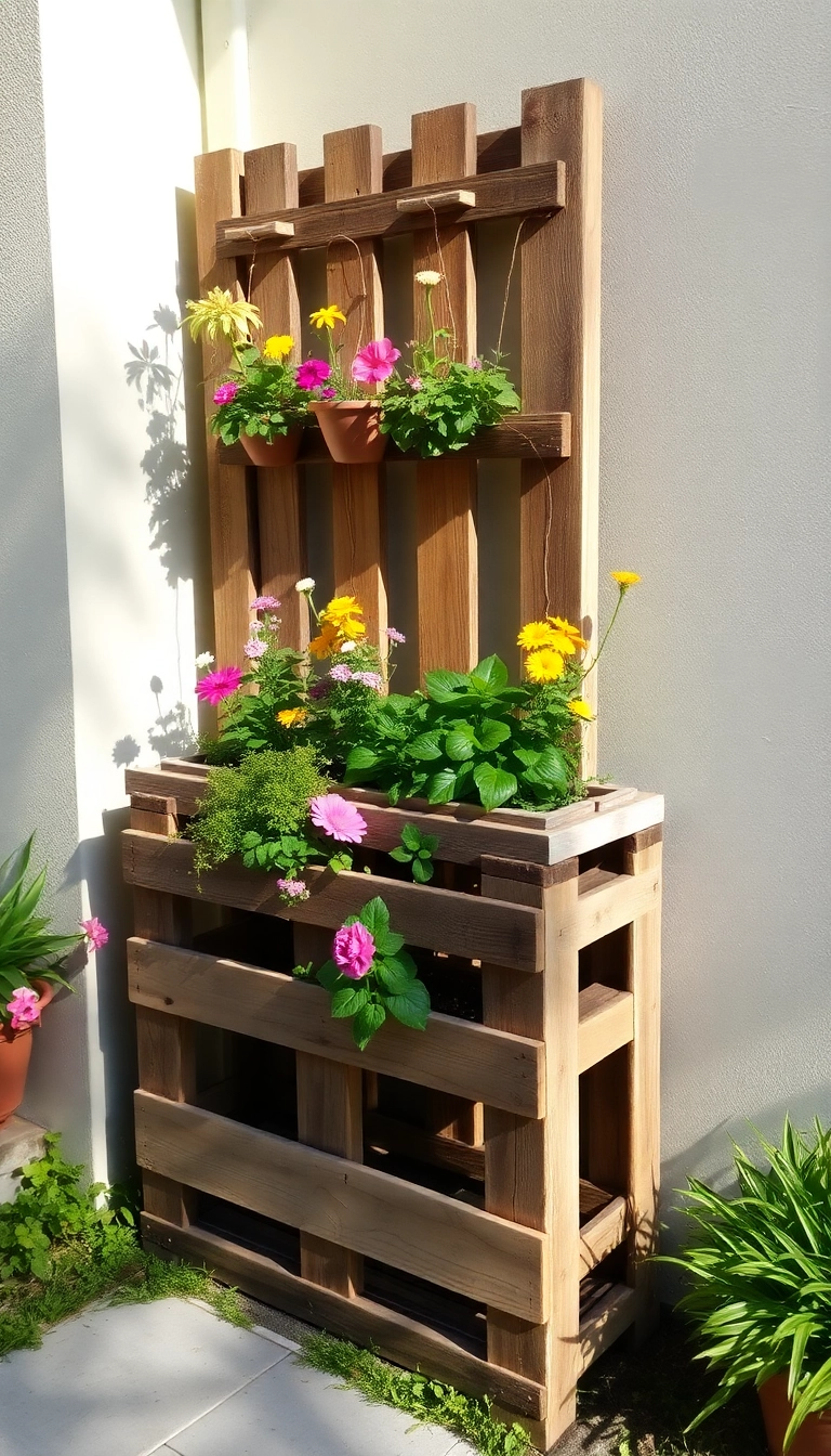 14 DIY Balcony Garden Ideas That Are So Easy You Can Start Today! - DIY Pallet Garden