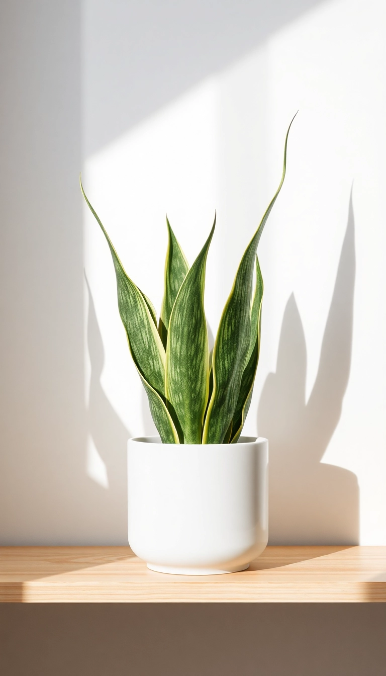 15 Air-Purifying Plants That Will Transform Your Home into a Breath of Fresh Air! - 1. Snake Plant (Sansevieria)