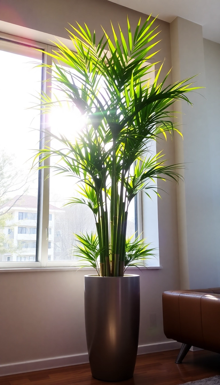 15 Air-Purifying Plants That Will Transform Your Home into a Breath of Fresh Air! - 5. Bamboo Palm (Chamaedorea seifrizii)