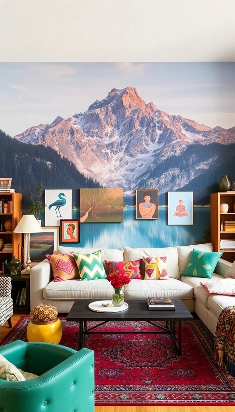 15 Bold Accent Wall Ideas That Will Transform Your Space Instantly! - Artistic Murals