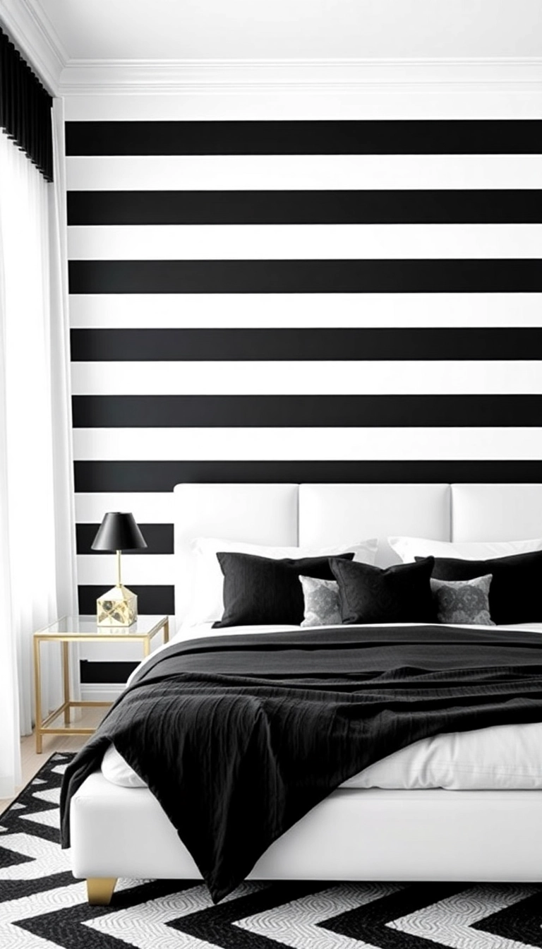 15 Bold Accent Wall Ideas That Will Transform Your Space Instantly! - Bold Stripes