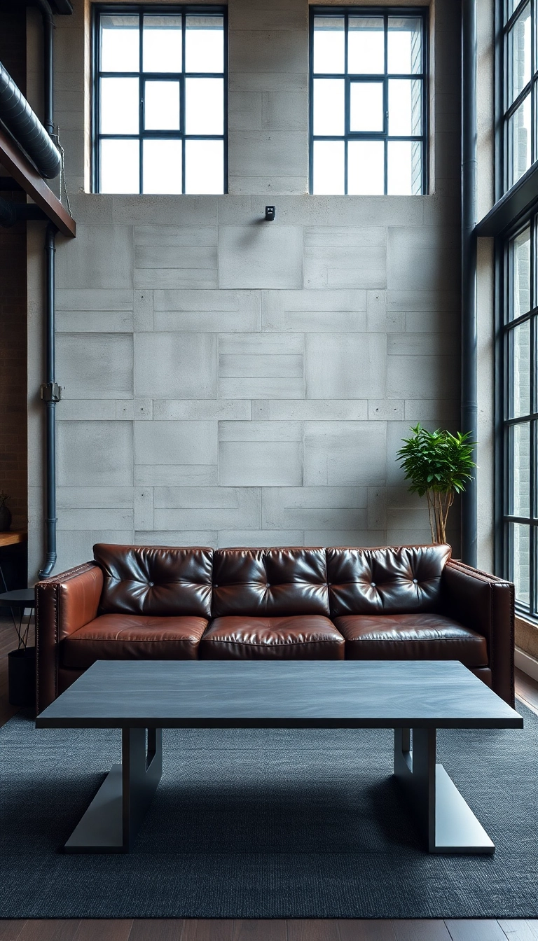 15 Bold Accent Wall Ideas That Will Transform Your Space Instantly! - Cement and Industrial Chic