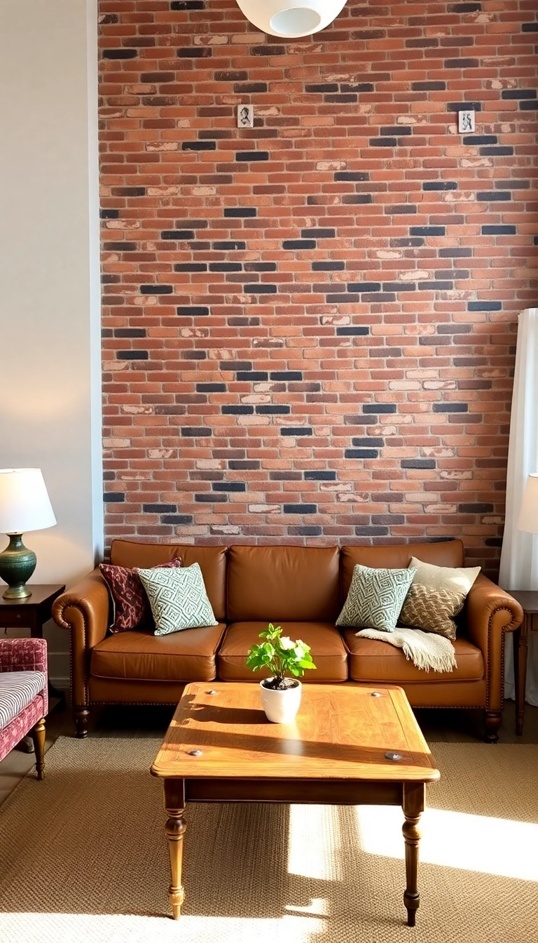 15 Bold Accent Wall Ideas That Will Transform Your Space Instantly! - Classic Brick Exposed