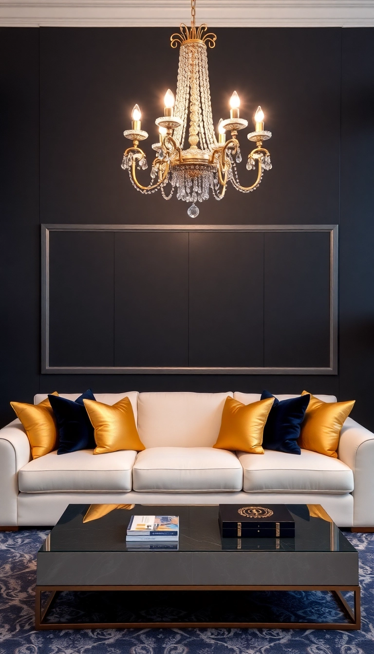 15 Bold Accent Wall Ideas That Will Transform Your Space Instantly! - Dramatic Dark Tones