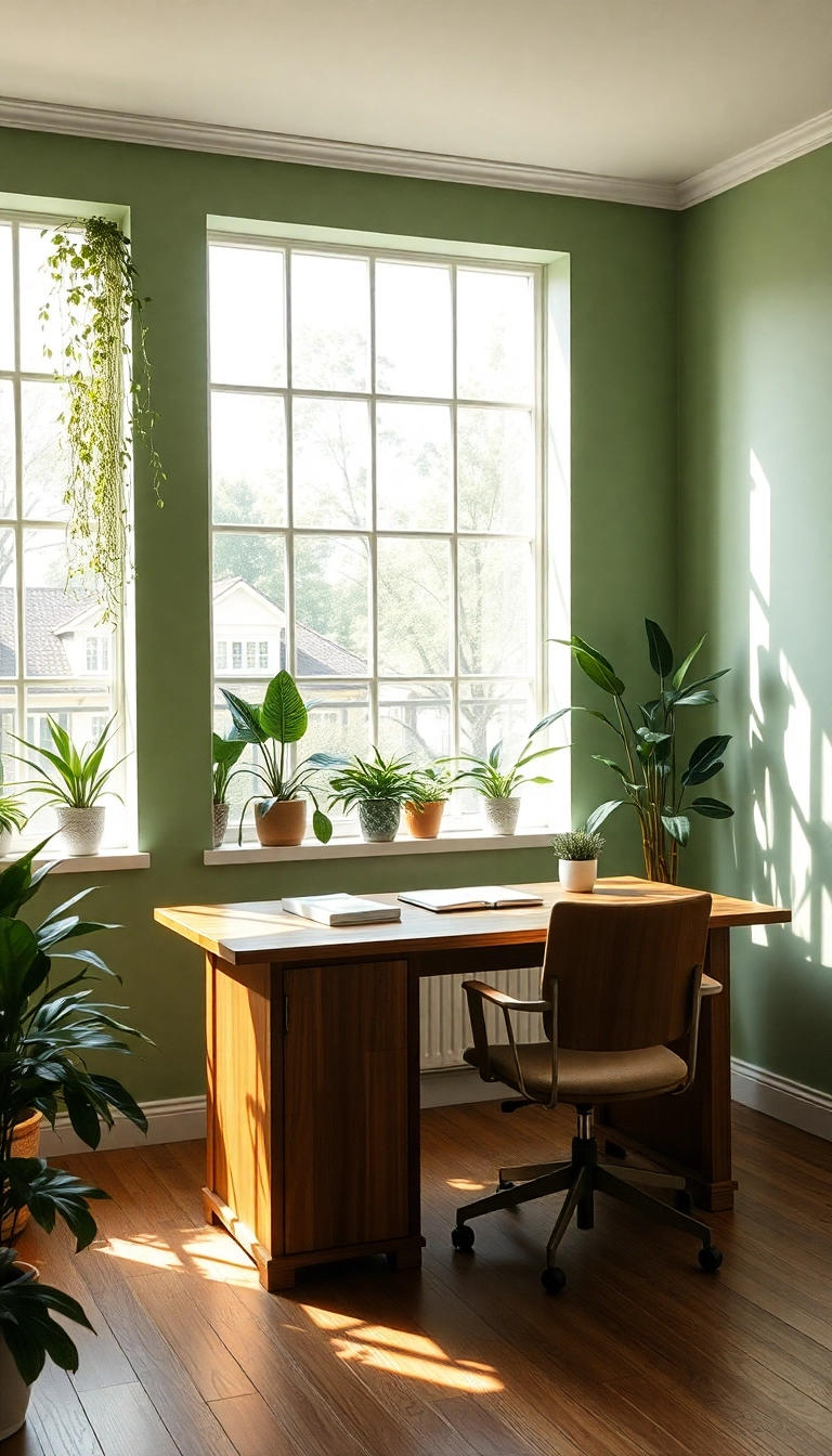 15 Functional Home Offices with Natural Light That Boost Your Productivity (Check Out #8!) - 11. Zen Workspace