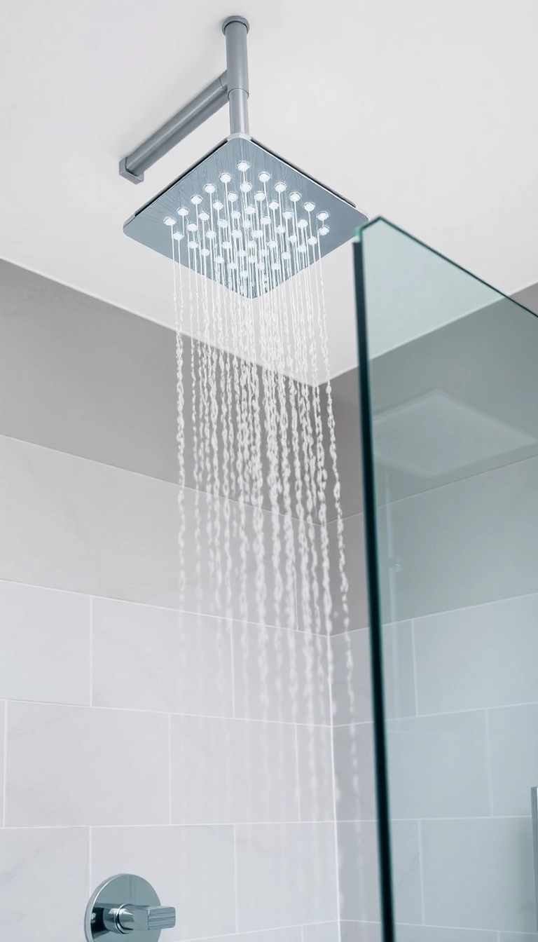 15 Rainfall Showerhead Ideas That Will Transform Your Bathroom into a Luxurious Spa! - 5. Dual Functionality