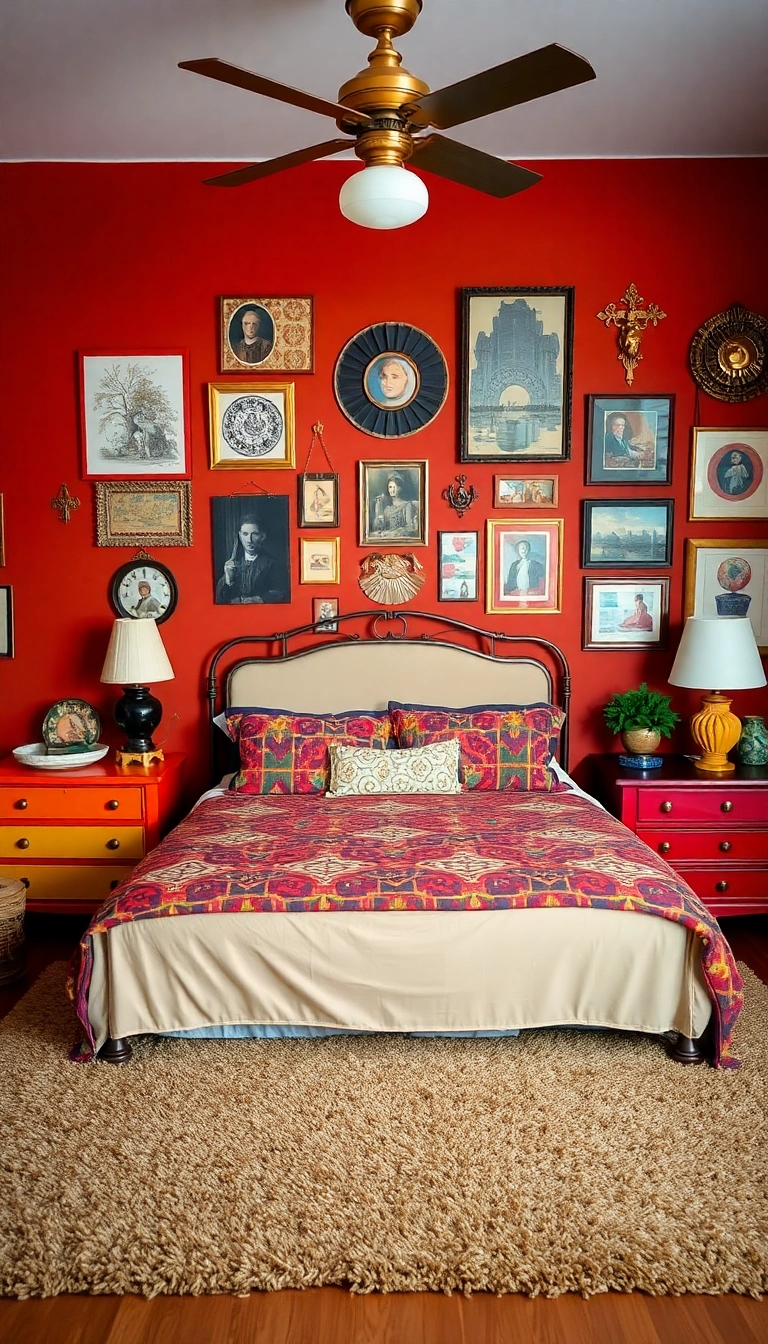 17 Boho Bedroom Colors That Bring Vibrancy and Relaxation to Your Personal Oasis! - 8. Burnt Sienna