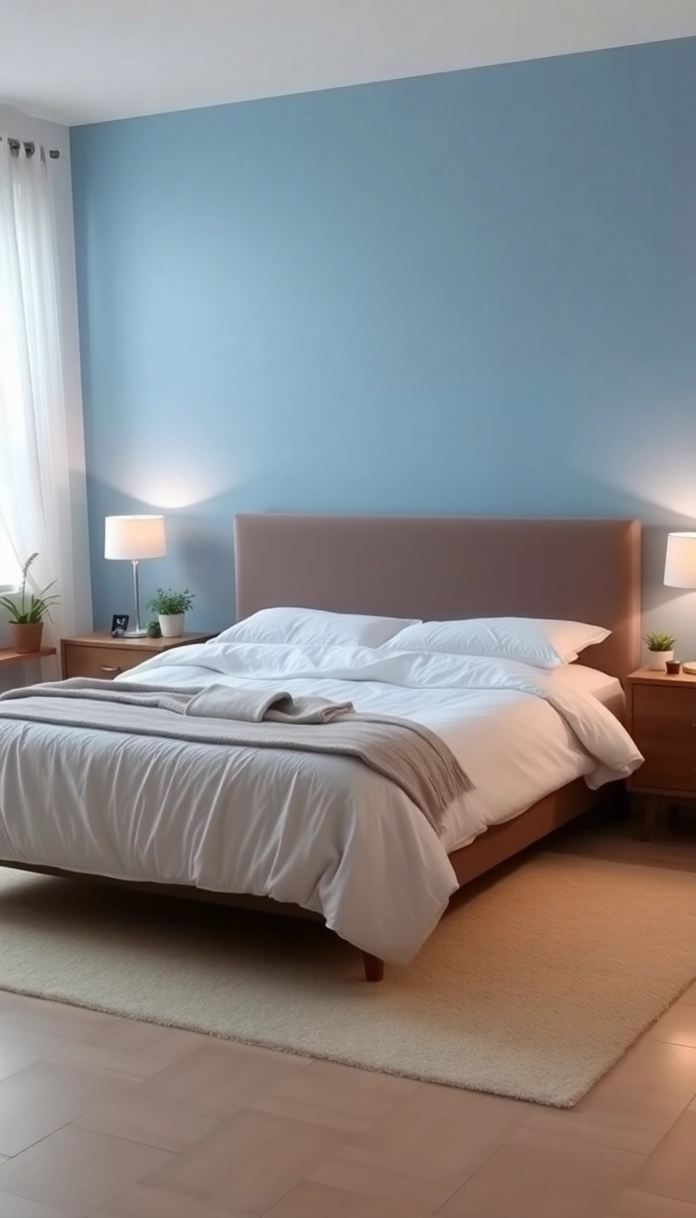 18 Best Colors for Bedrooms That Will Make You Feel Right at Home! - 1. Soft Blue: The Color of Tranquility