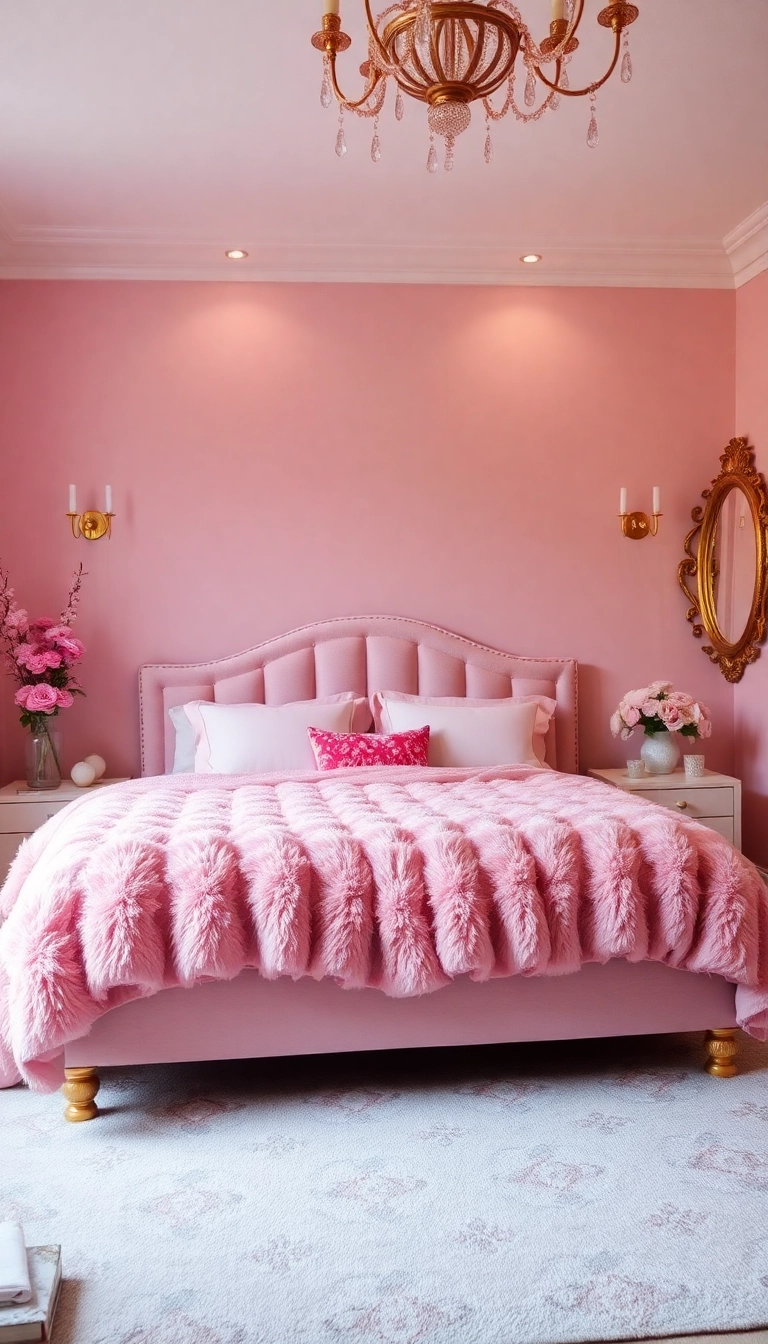 18 Best Colors for Bedrooms That Will Make You Feel Right at Home! - 11. Blush Pink: Soft and Gentle