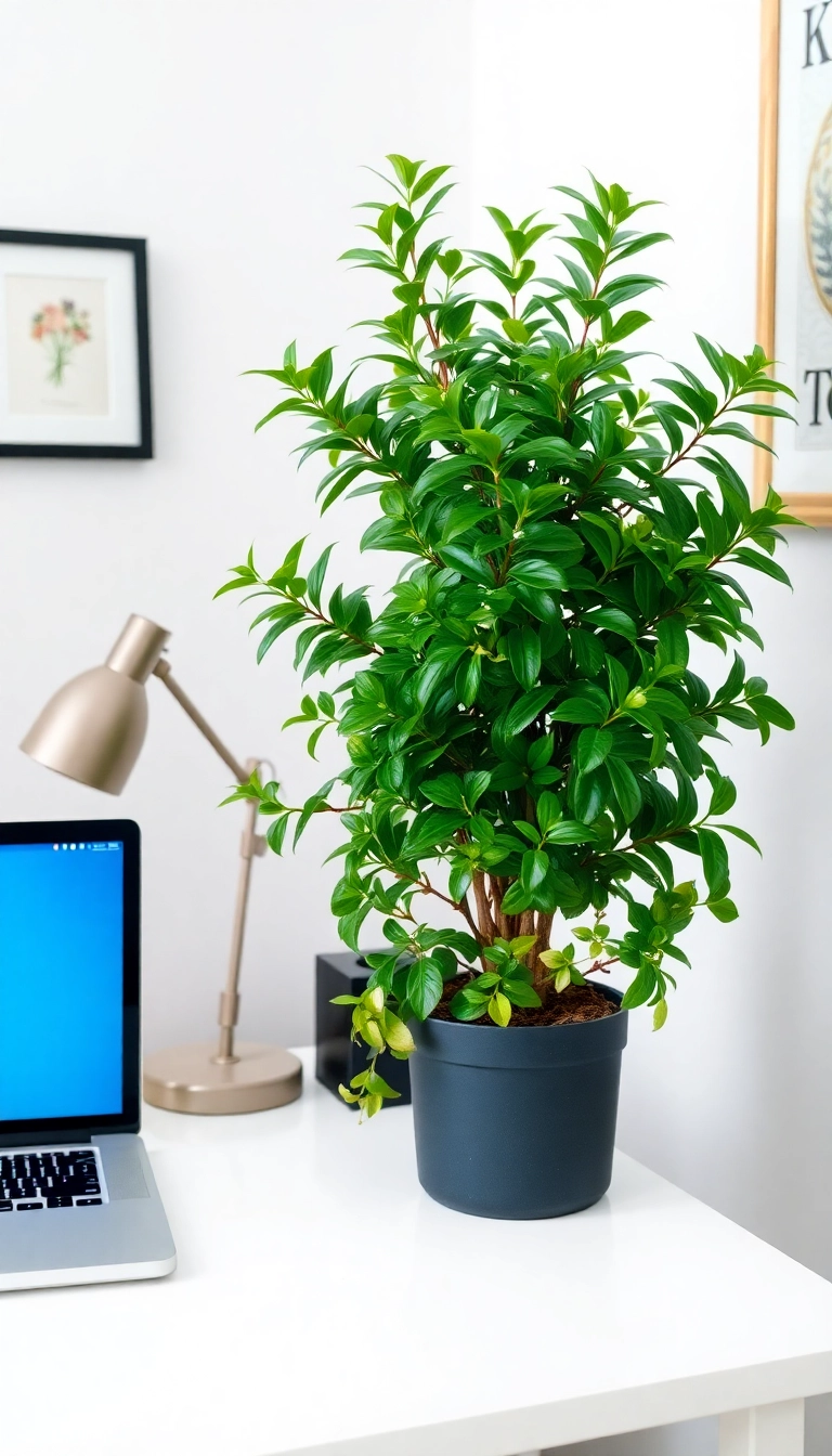 18 Best Indoor Plants for a Stylish Home Office (You’ll Fall in Love with #10!) - 11. Chinese Evergreen (Aglaonema)