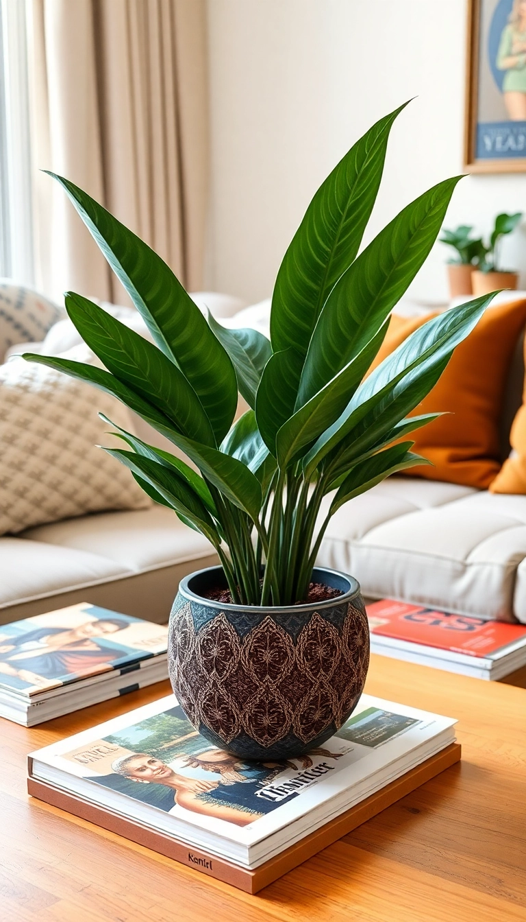 18 Best Indoor Plants for a Stylish Home Office (You’ll Fall in Love with #10!) - 12. Calathea