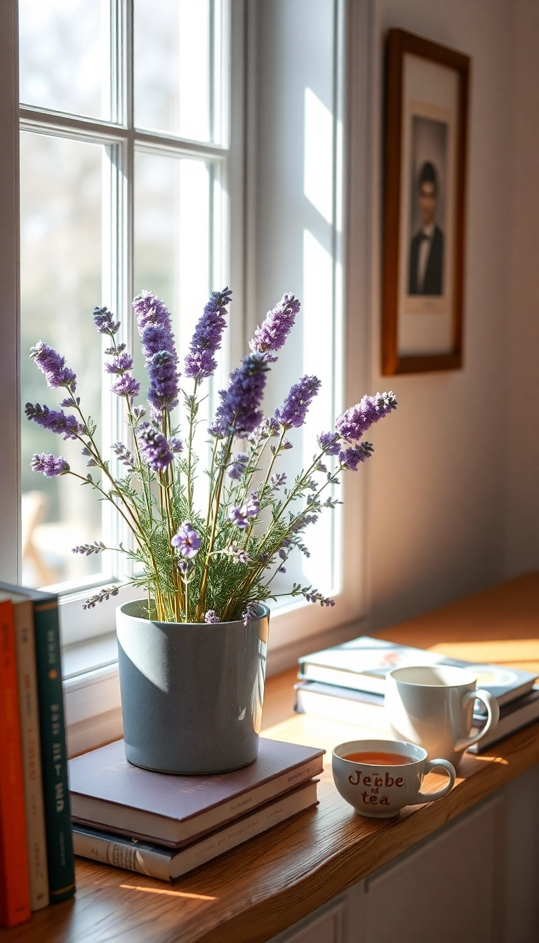 18 Best Indoor Plants for a Stylish Home Office (You’ll Fall in Love with #10!) - 18. Lavender (Lavandula)