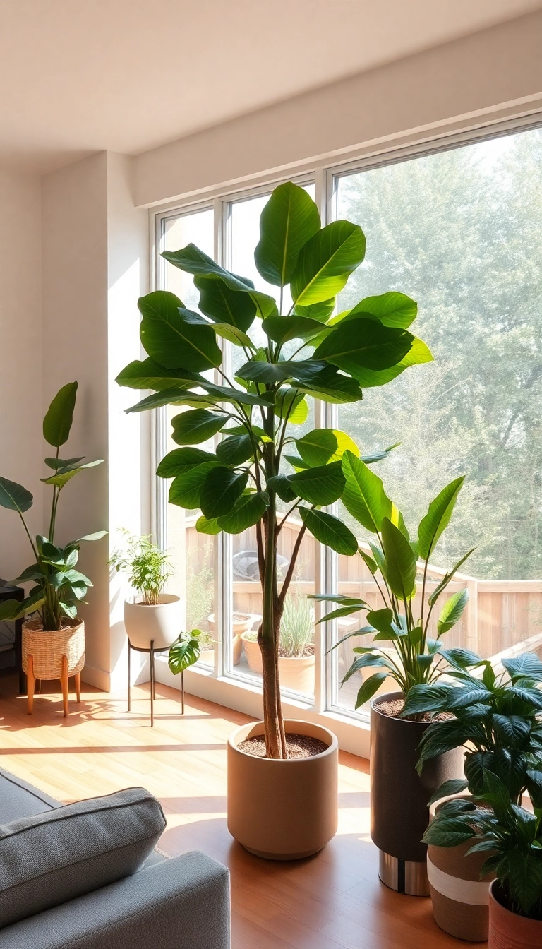 18 Best Indoor Plants for a Stylish Home Office (You’ll Fall in Love with #10!) - 8. Fiddle Leaf Fig (Ficus lyrata)