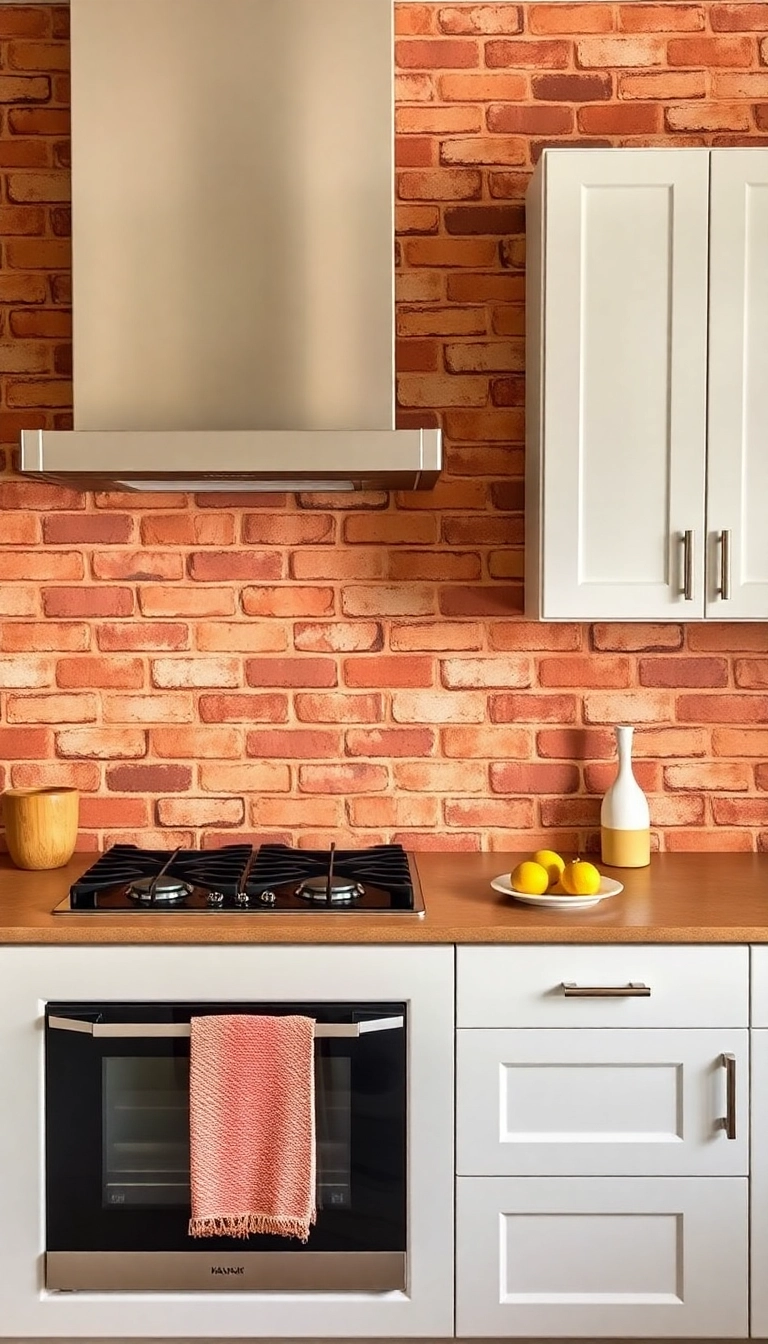 19 Creative Paint Techniques for Your Walls (You’ll Be Inspired by #8!) - 14. Brick Effect