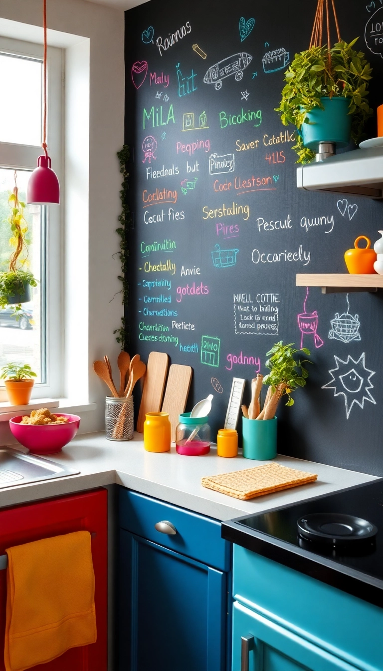 19 Creative Paint Techniques for Your Walls (You’ll Be Inspired by #8!) - 5. Chalkboard Paint