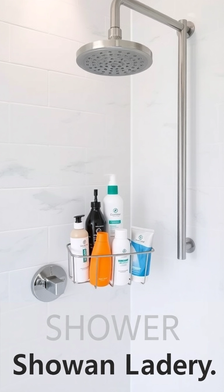 19 Small Bathroom Storage Innovations That Will Blow Your Mind (Especially #6!) - 17. Shower Caddies