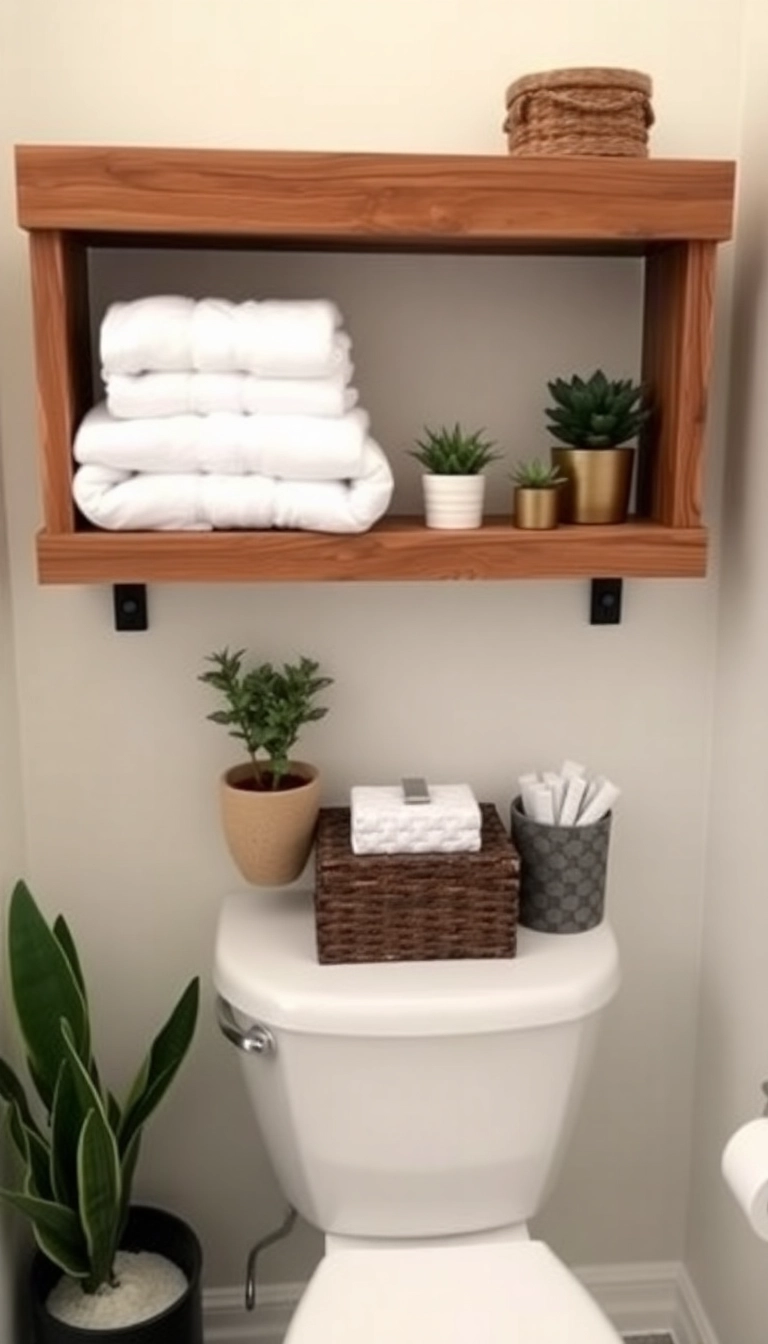 19 Small Bathroom Storage Innovations That Will Blow Your Mind (Especially #6!) - 2. Over-the-Toilet Storage