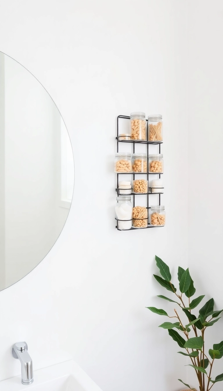 19 Small Bathroom Storage Innovations That Will Blow Your Mind (Especially #6!) - 4. Magnetic Spice Rack