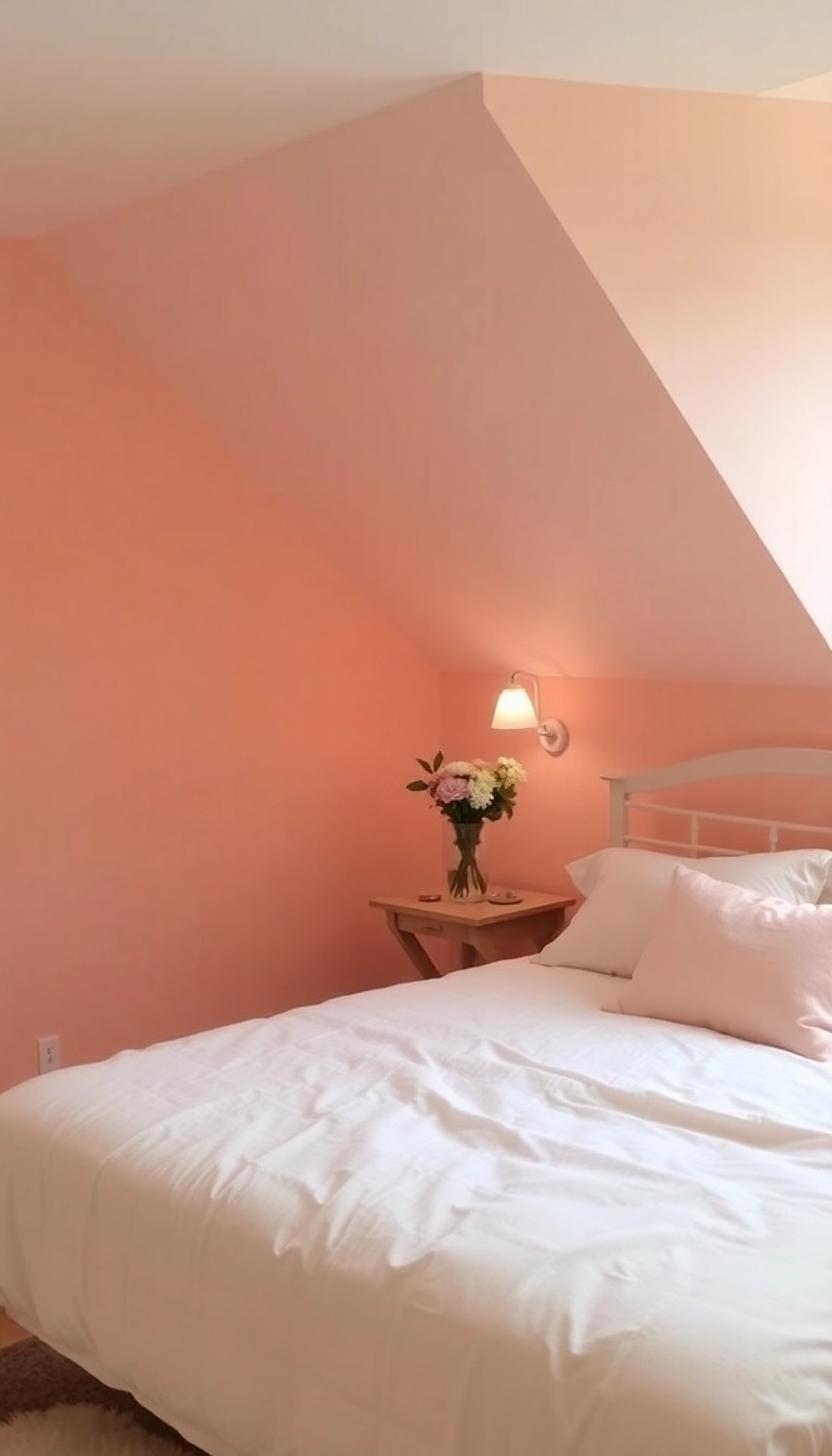 20 Trendy Bedroom Color Ideas That Will Transform Your Space into a Cozy Retreat! - 10. Soft Peach