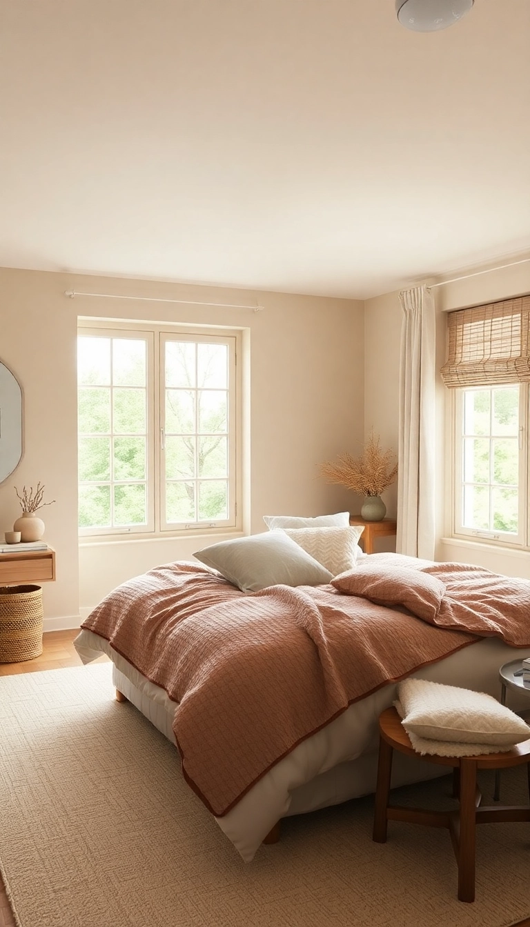 20 Trendy Bedroom Color Ideas That Will Transform Your Space into a Cozy Retreat! - 16. Creamy Beige