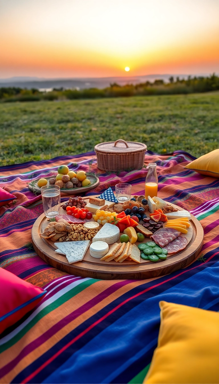 21 Stylish Outdoor Dining Ideas That Will Make Your Summer Parties Unforgettable! - 2. Elegant Picnic Style