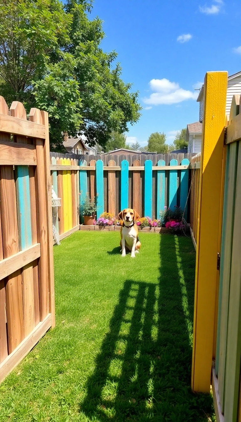 10 DIY Dog Fence Ideas That Are So Easy, You'll Want to Build One Today! - 1. Pallet Wood Fence