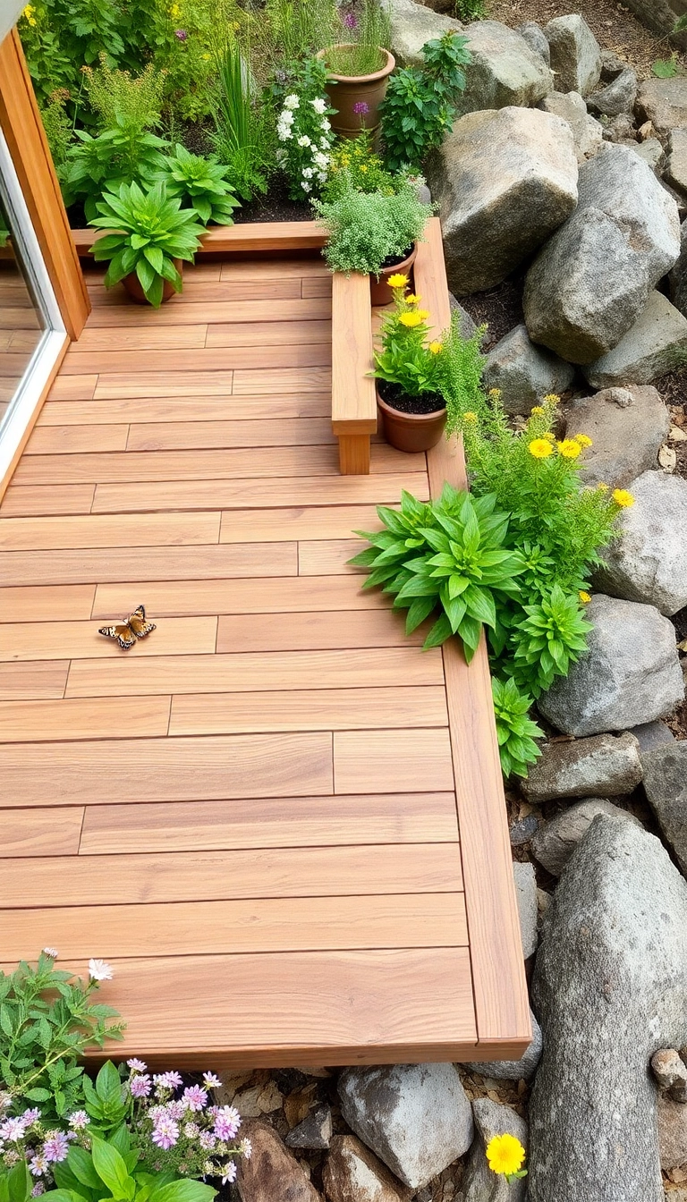 10 DIY Floating Deck Ideas That Are Easier Than You Think (And Gorgeous Too!) - 8. Eco-Friendly Deck