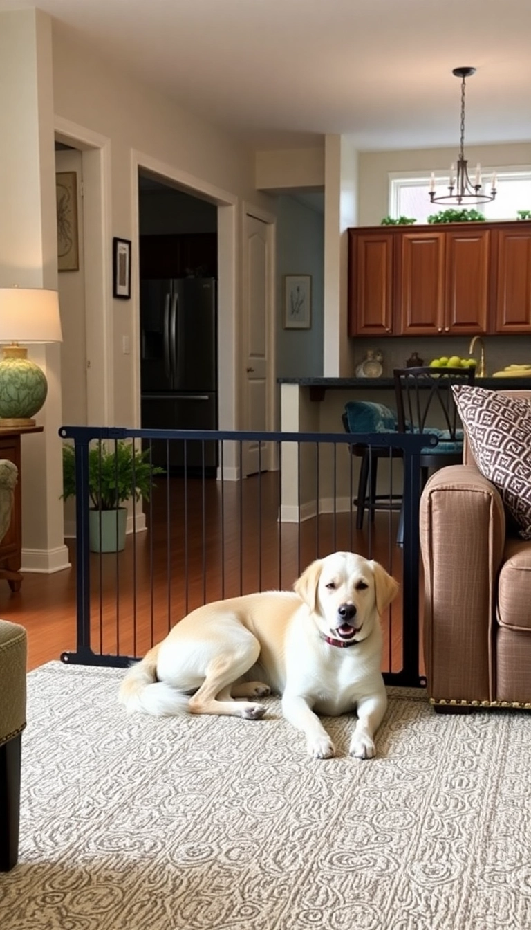 11 Portable Temporary Dog Fences Perfect for Any Occasion (Don't Miss #7!) - 11. Adjustable Dog Barrier