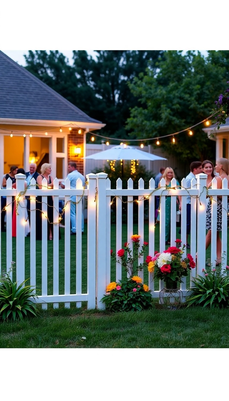 11 Portable Temporary Dog Fences Perfect for Any Occasion (Don't Miss #7!) - 6. Decorative Vinyl Dog Fence