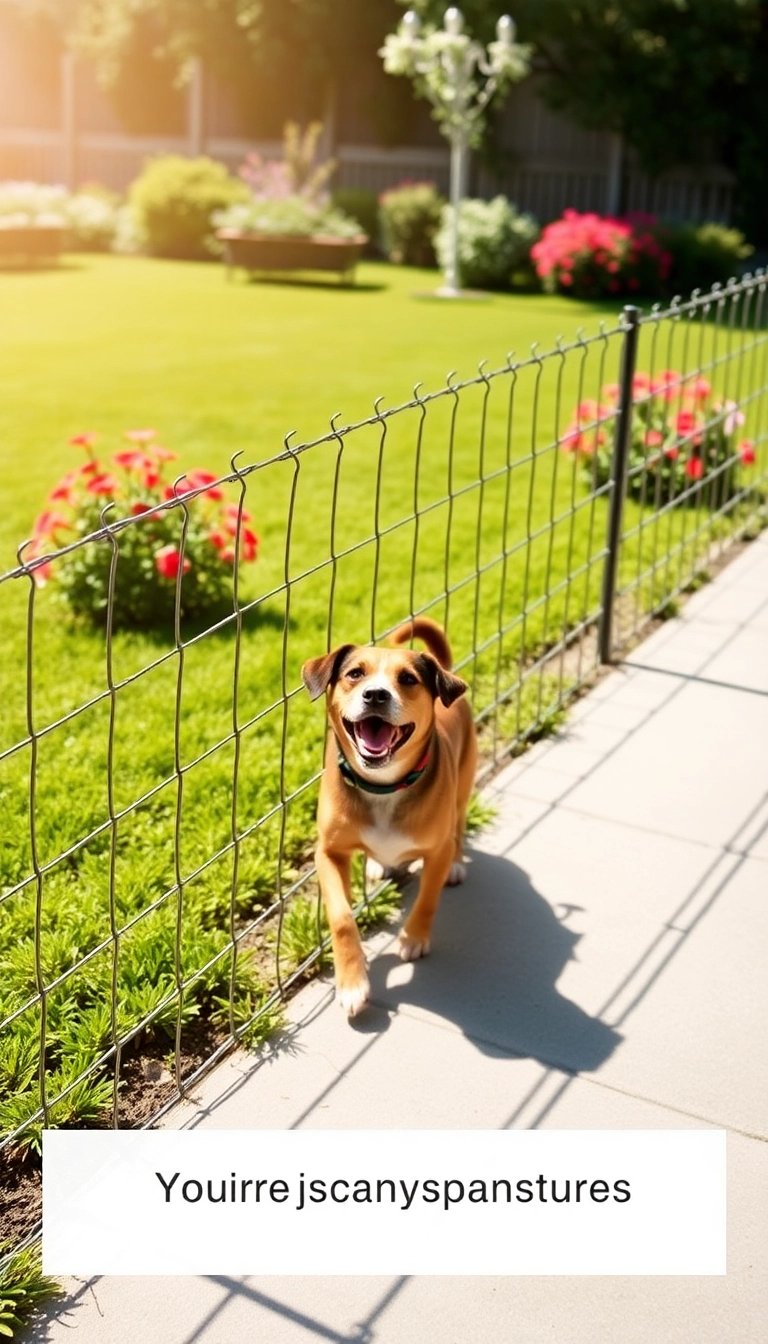 13 Affordable Dog Fence Ideas That Won't Break the Bank (You’ll Love #7!) - 3. Wire Fencing