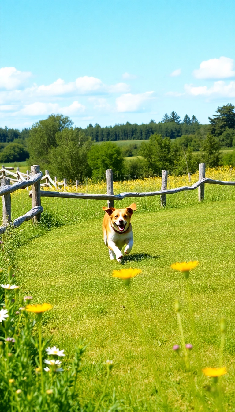 13 Affordable Dog Fence Ideas That Won't Break the Bank (You’ll Love #7!) - 9. Split Rail Fencing