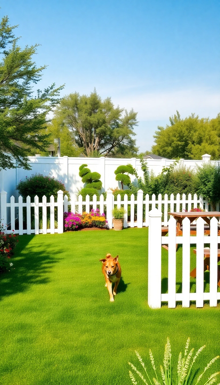 15 Stunning Wooden Dog Fence Ideas That'll Make Your Backyard the Talk of the Neighborhood! - 1. Classic Picket Fence