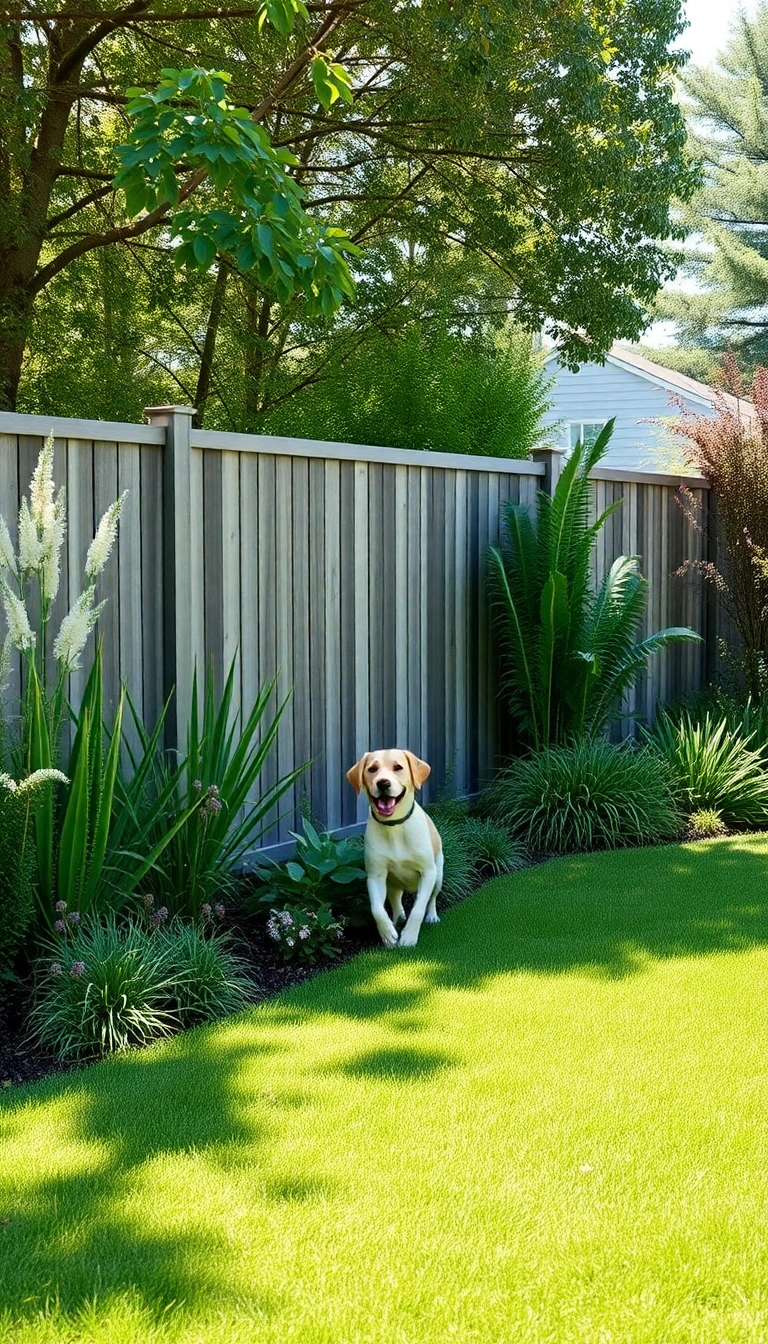 19 Decorative Dog Fence Ideas That Will Add Style and Elegance to Your Yard! - 14. Eco-Friendly Fencing Solutions