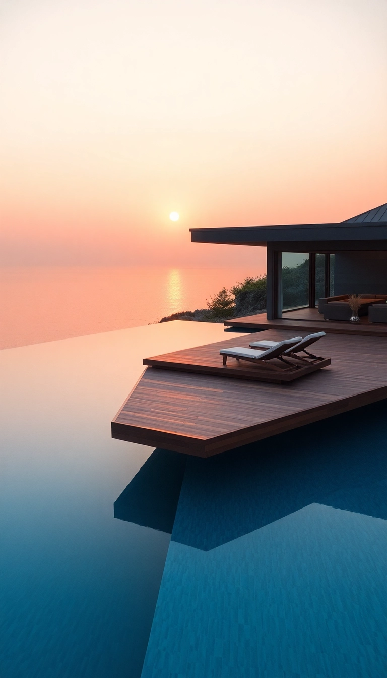 20 Modern Floating Decks That Will Leave You in Awe (Number 8 Is a Must-See!) - 8. The Showstopper: Infinity Pools