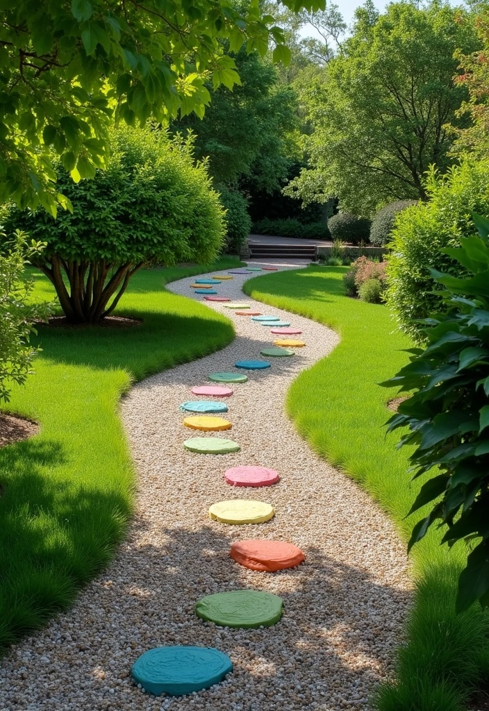 10 Stunning Edging Ideas Around Trees That Will Transform Your Garden! - 5. Decorative Gravel Paths