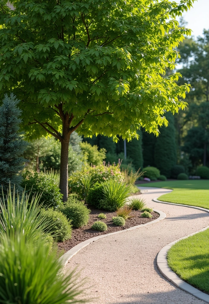 24 Beautiful Edging Ideas Around Trees to Create a Stunning Aesthetic Garden (You Won't Believe #15!) - 20. Eco-Friendly Stone Dust