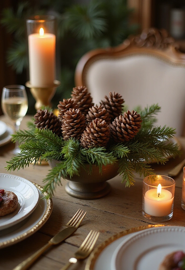 10 Easy Pine Cone Crafts That Anyone Can Do (No Experience Needed!) - 4. Pine Cone Centerpieces