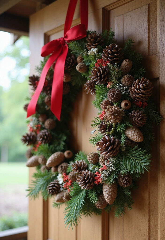 15 Pine Cone Decorations That’ll Transform Your Home into a Cozy Retreat! - 1. Pine Cone Wreaths