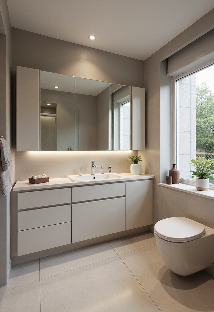 18 Luxurious Bathroom Storage Ideas That Make Your Space Feel Like a Spa! - 13. Hidden Storage Solutions
