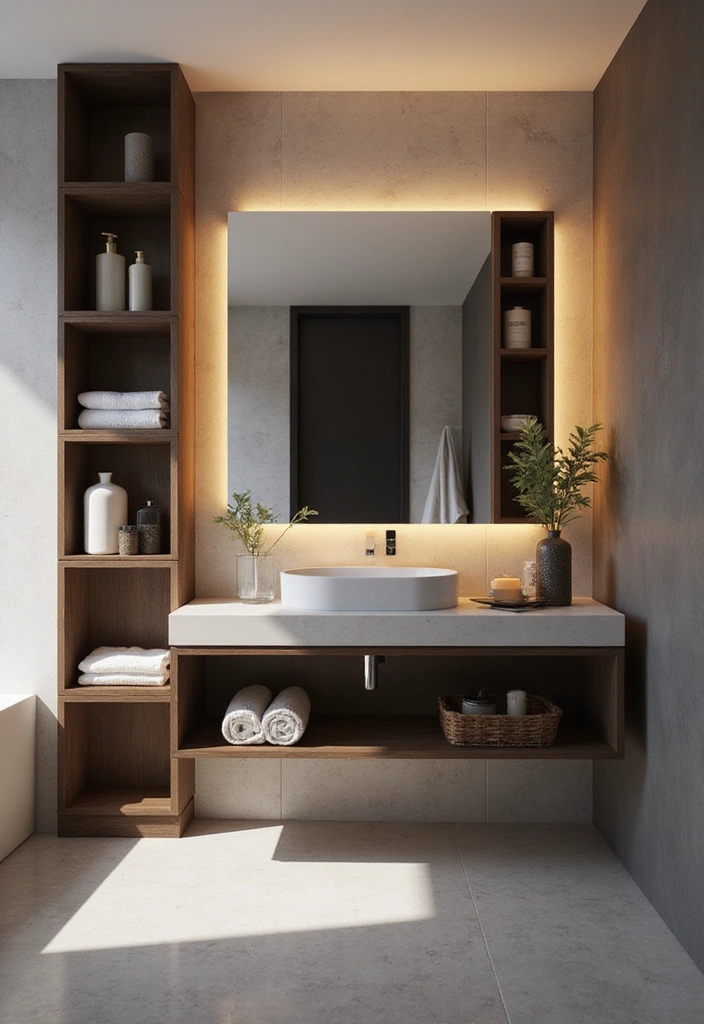 18 Luxurious Bathroom Storage Ideas That Make Your Space Feel Like a Spa! - 17. Smart Storage Solutions
