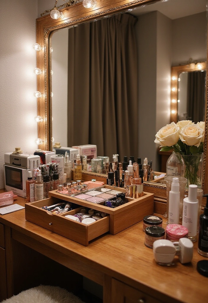 18 Luxurious Bathroom Storage Ideas That Make Your Space Feel Like a Spa! - 4. Luxurious Vanity Organizers