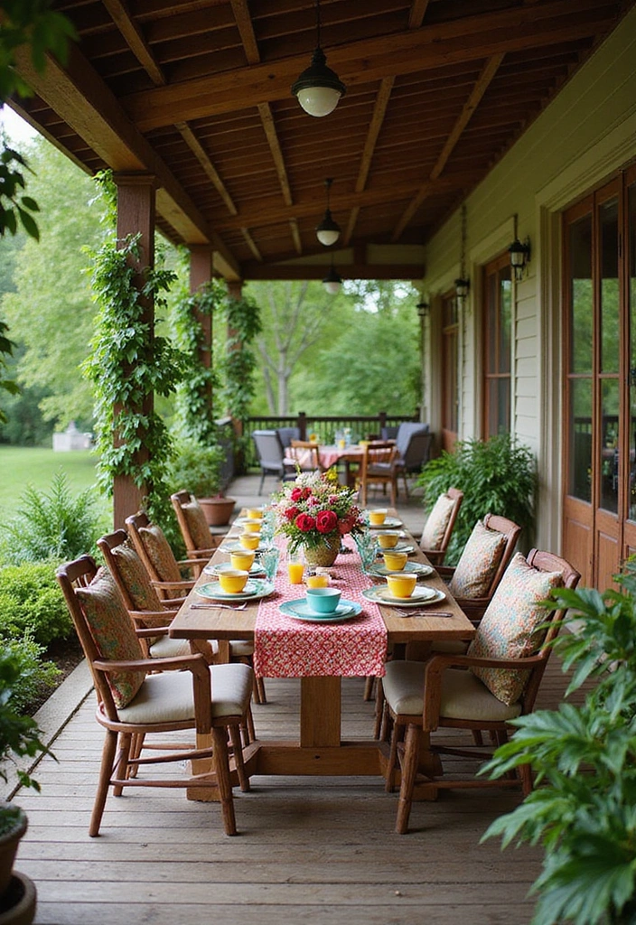 19 Unique Under Deck Landscaping Ideas for a Cool and Cozy Retreat! - 12. Outdoor Dining Area