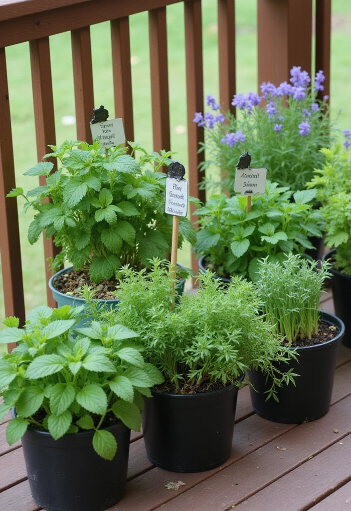 19 Unique Under Deck Landscaping Ideas for a Cool and Cozy Retreat! - 15. Shade-Friendly Herb Garden
