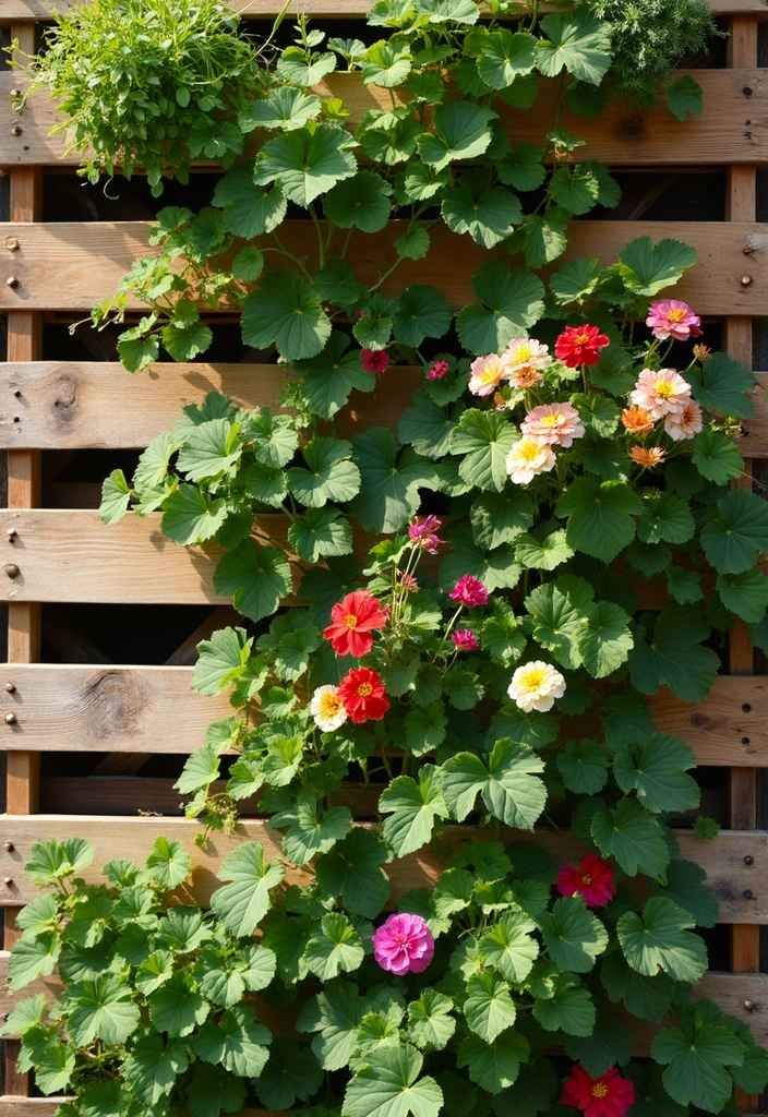 20 DIY Under Deck Landscape Projects That Won't Break the Bank (You’ll Love #16!) - 1. Vertical Garden Wall